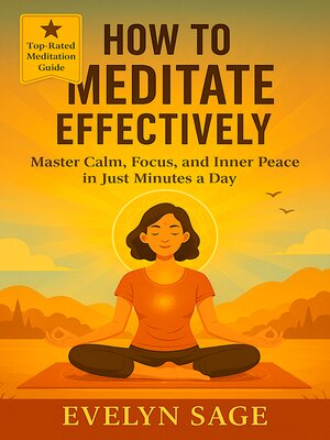 cover image of How to Meditate Effectively